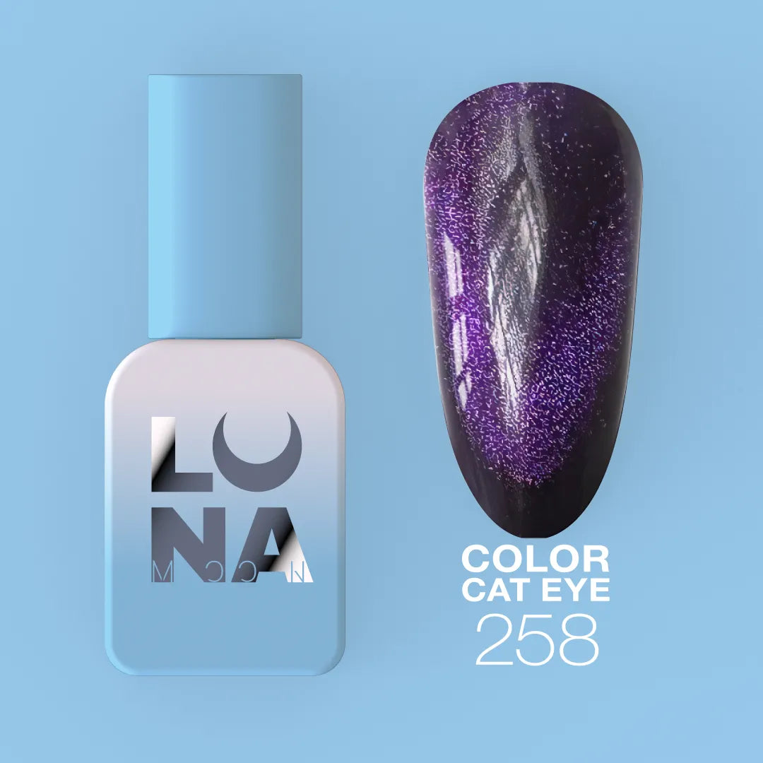 Lunamoon Color Cat Eye №258 13ml | Pipa Cosmetics