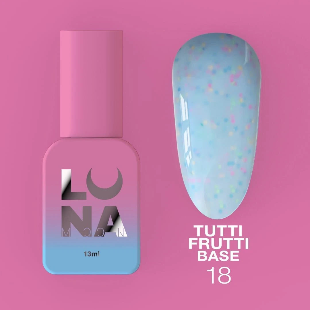 Lunamoon Tutti Frutti Base №18 13ml | Pipa Cosmetics