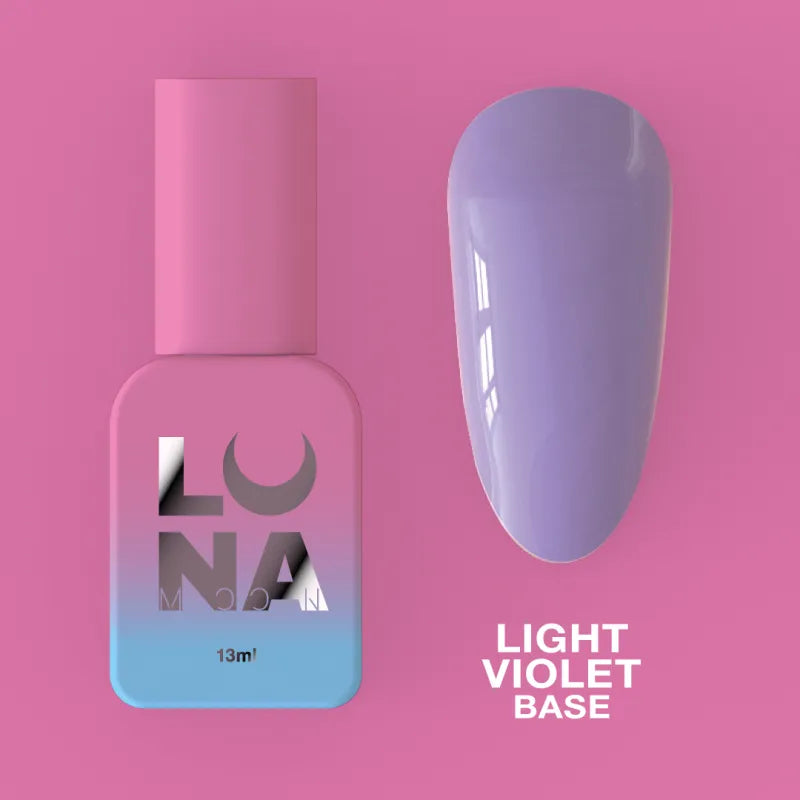 Lunamoon Base Light Violet Base 13ml | Pipa Cosmetics
