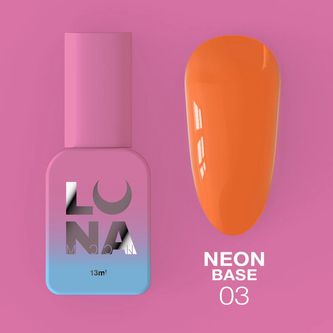 Lunamoon Neon base №3 13ml | Pipa Cosmetics