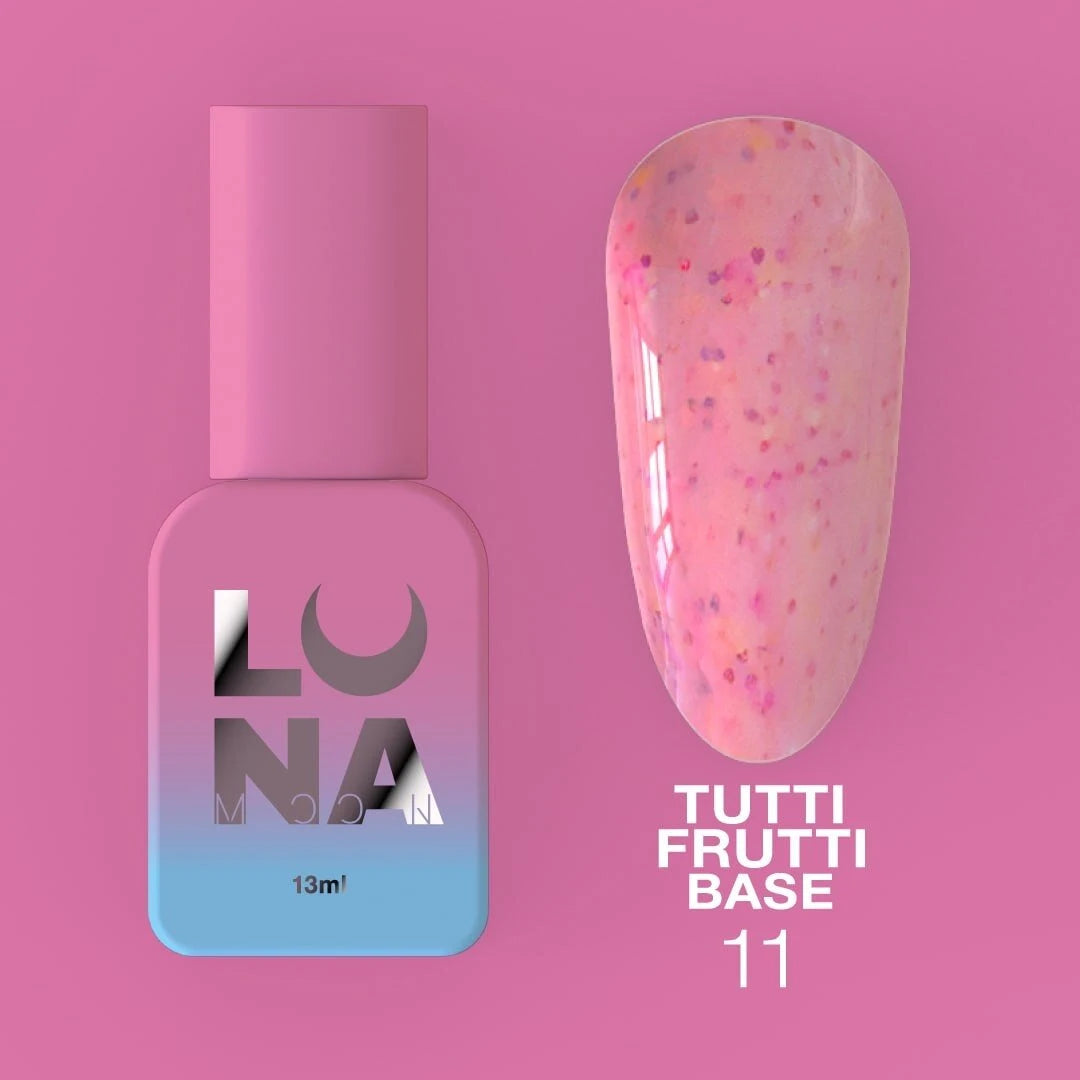Lunamoon Tutti Frutti Base №11 13ml | Pipa Cosmetics
