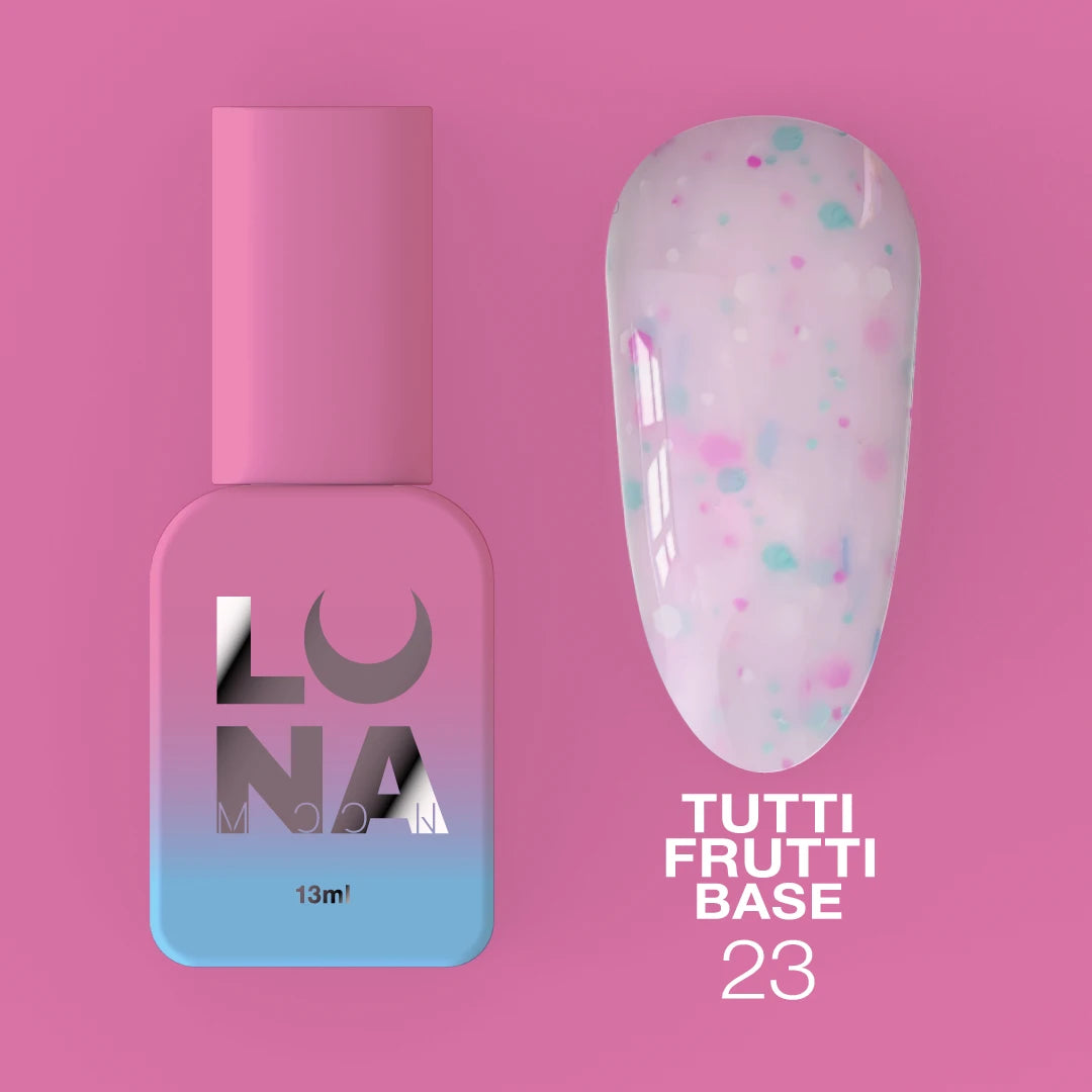 Lunamoon Tutti Frutti Base №23 13ml | Pipa Cosmetics