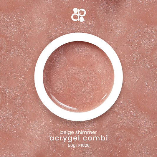 Acrygel Combi Beige Shimmer - Pipa Cosmetics Purple Professional®