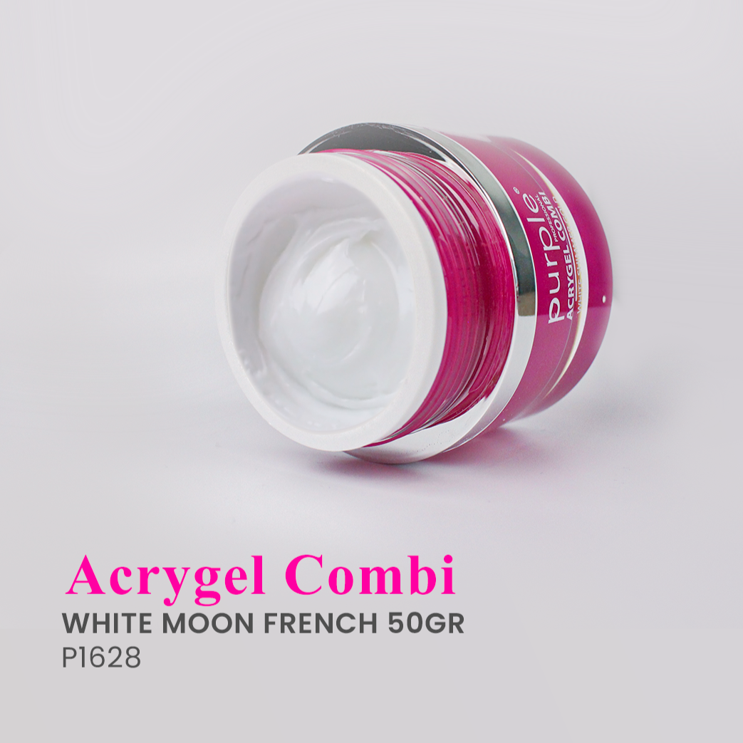 Acrygel Combi White Moon French - Pipa Cosmetics Purple Professional®