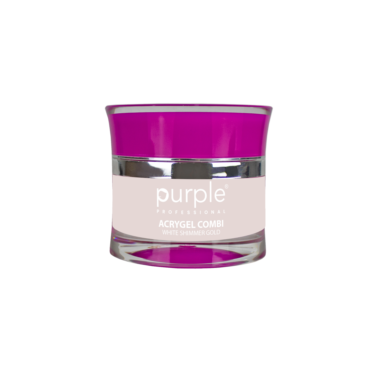 Acrygel Combi White Shimmer Gold - Pipa Cosmetics Purple Professional®