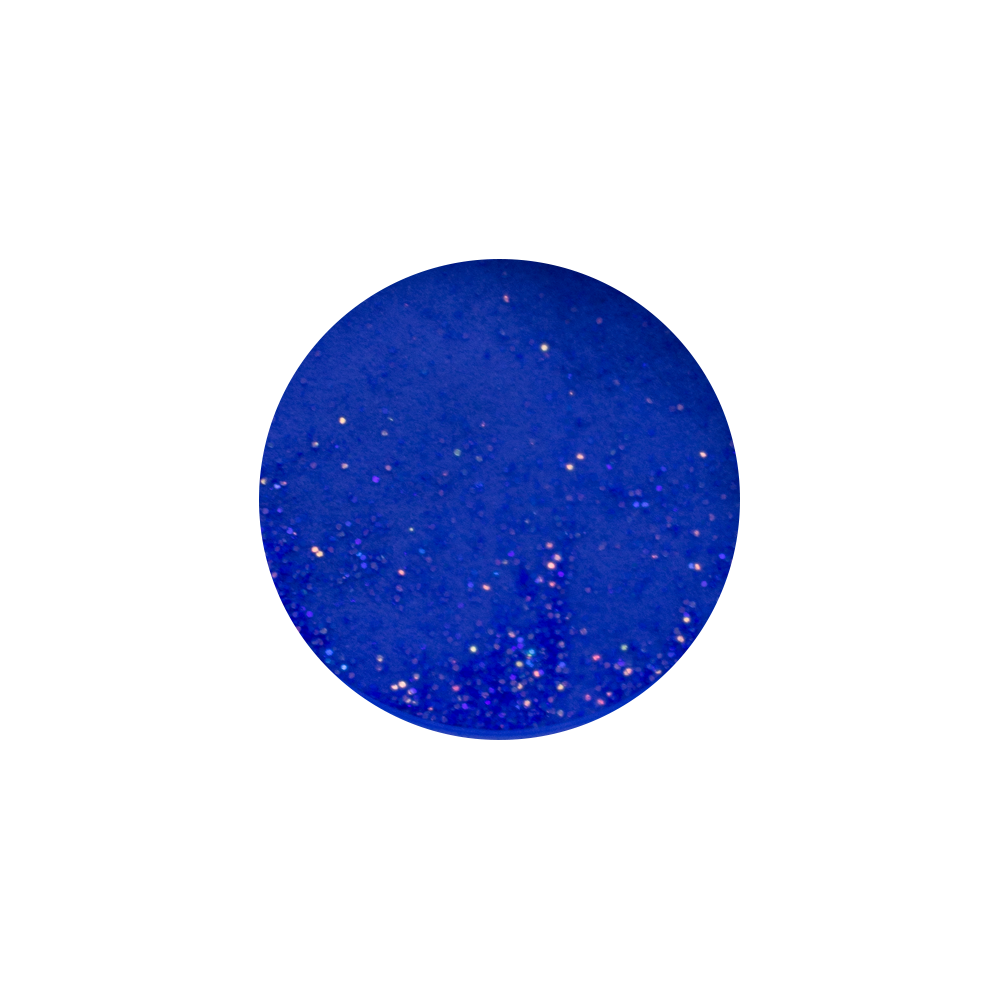 Acrylic Powder Dark Blue Glitter - Pipa Cosmetics Purple Professional®