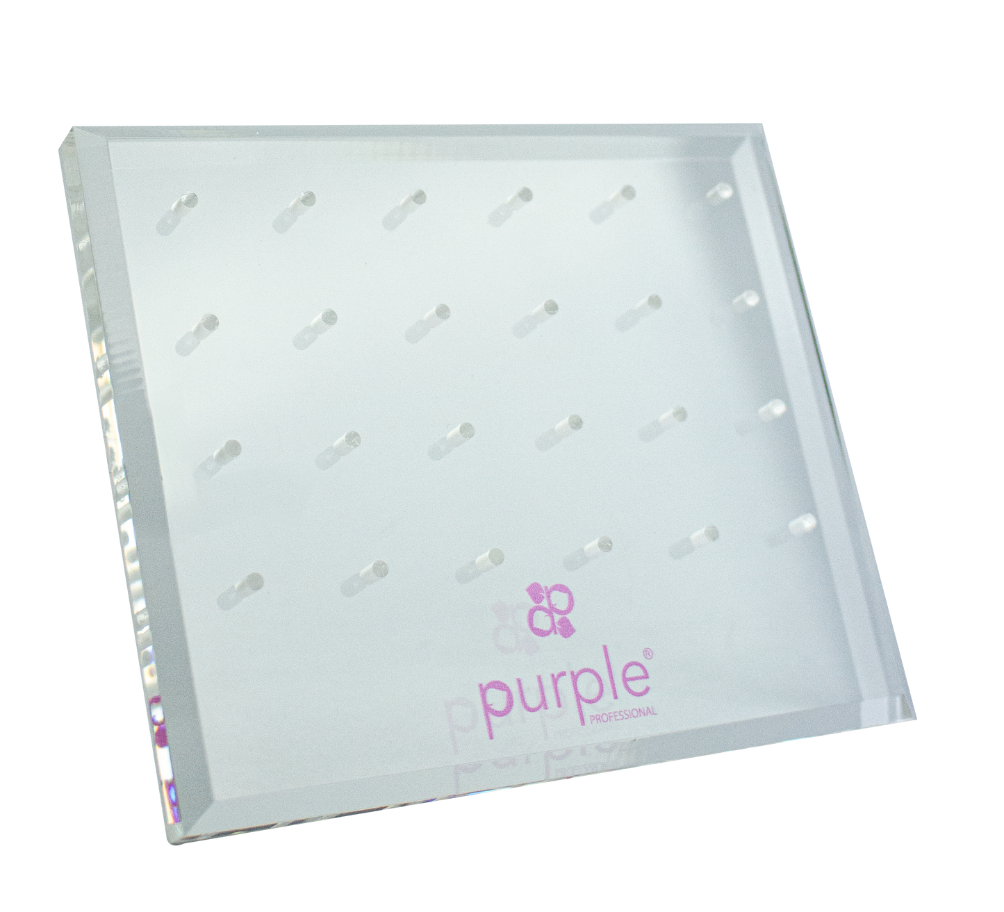 Acrylic Support for Drills (24 Holes) - Pipa Cosmetics Purple Professional®