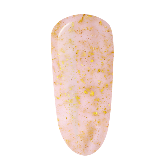 BIB - Builder In Bottle Pink With Gold Flakes - Pipa Cosmetics Purple Professional®