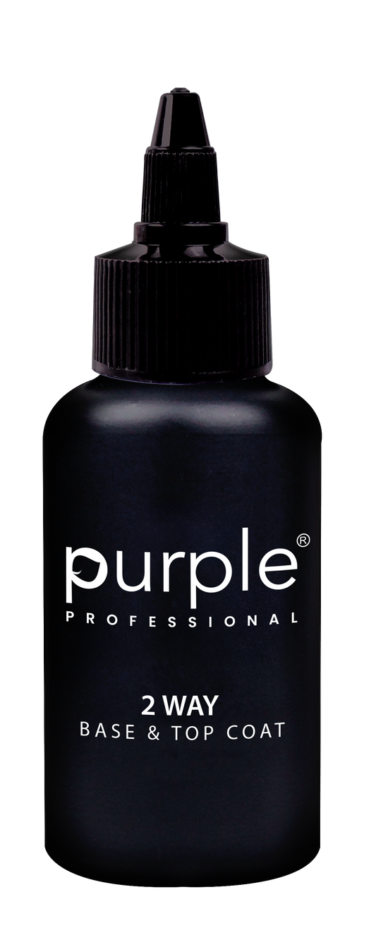 Base & Top Coat 2 Way - Pipa Cosmetics Purple Professional®