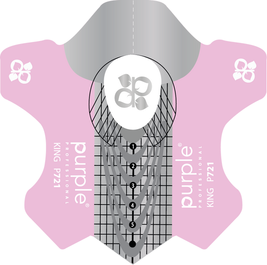 Box King Nail Forms - Pipa Cosmetics Purple Professional®