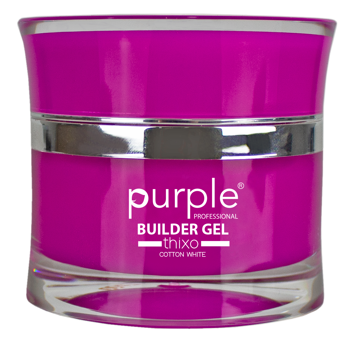 Builder Gel Thixo Cotton White - Pipa Cosmetics Purple Professional®