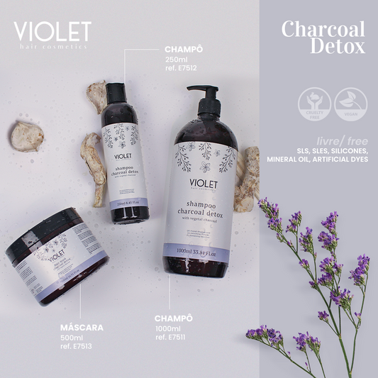 Haarmasker Houtskool Detox