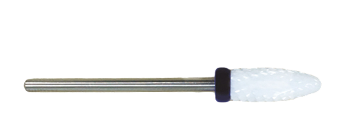 Ceramic Nail Drill - Oval for Acrylic 6x14.5mm (extra coarse) - Pipa Cosmetics Purple Professional®