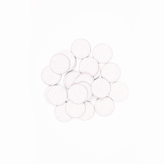 Circular Adhesive Refills 15mm Discs 80 - Pipa Cosmetics Purple Professional®