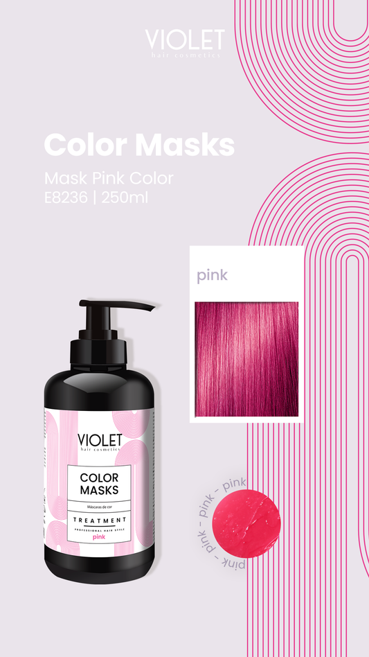 Color Masks - Pink 2 - Pipa Cosmetics Violet Hair Cosmetics®