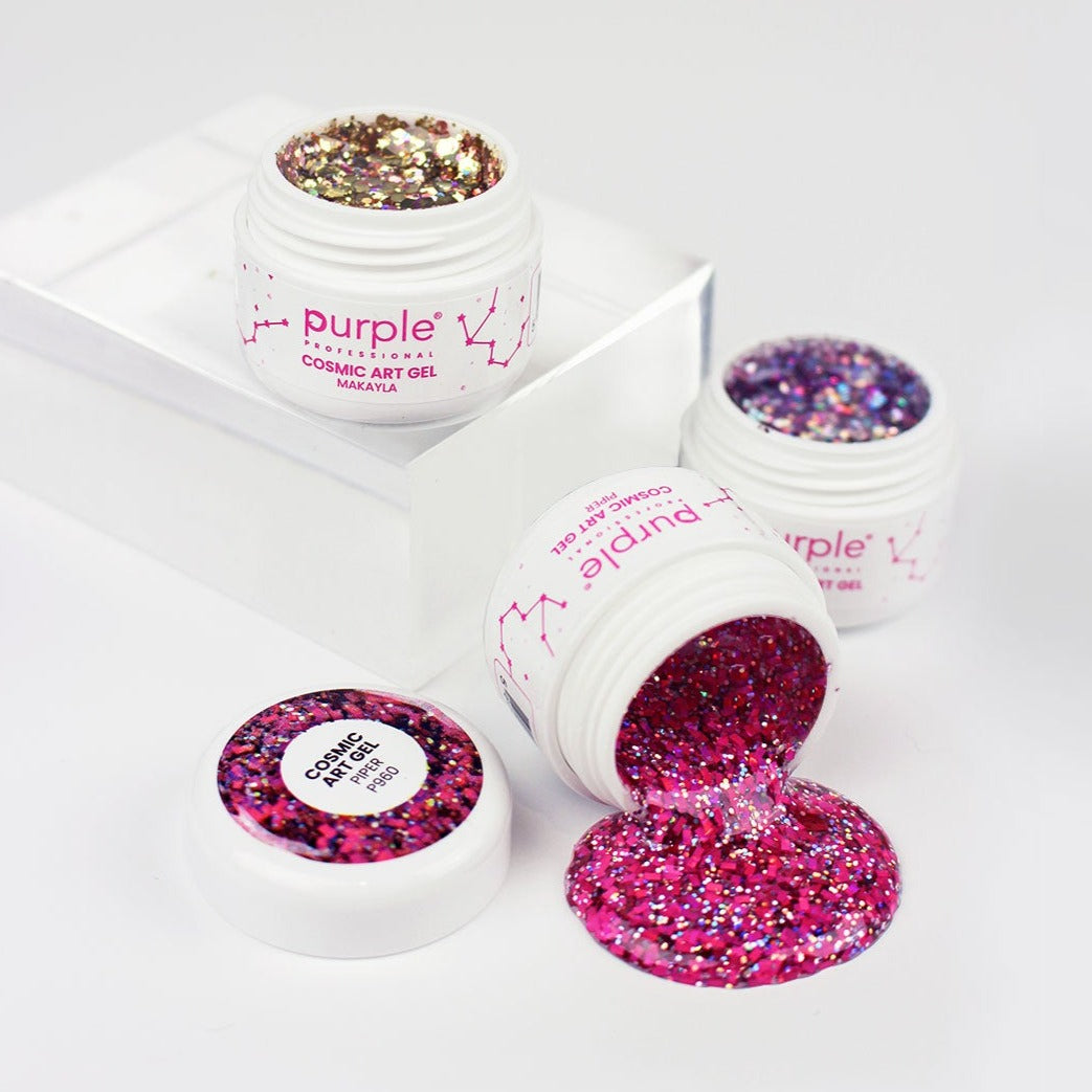 Cosmic Art Gel Blossom - Pipa Cosmetics Purple Professional®