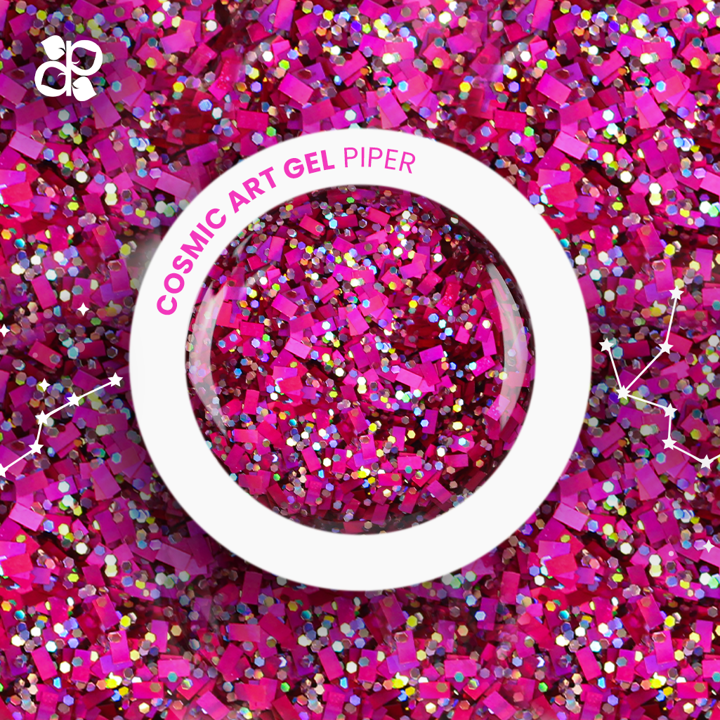 Cosmic Art Gel Piper - Pipa Cosmetics Purple Professional®
