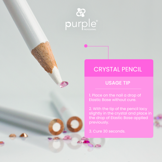 Crystals Pencil - Pipa Cosmetics Purple Professional®