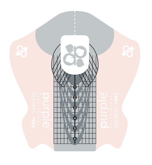 Duchess Nail Forms - Pipa Cosmetics Purple Professional®