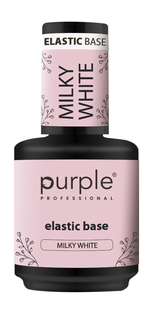 Elastic Base Milky White - Pipa Cosmetics Purple Professional®