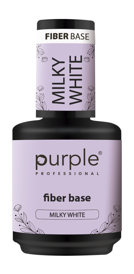 Fiber Base Milky White - Pipa Cosmetics Purple Professional®