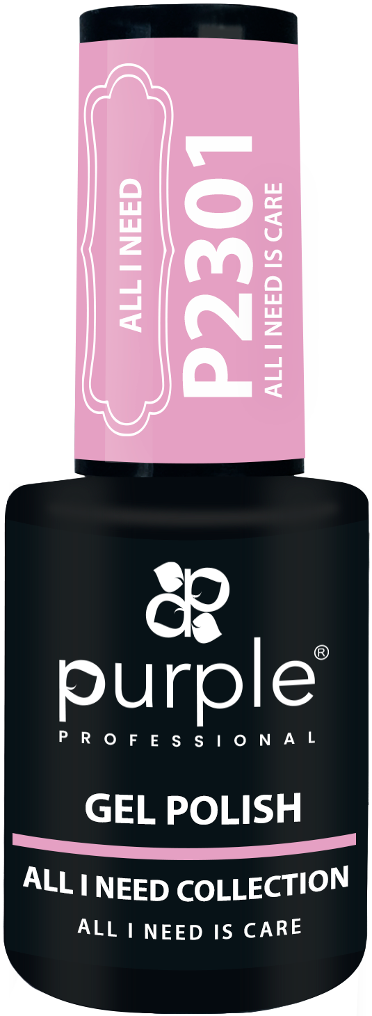 Gel Polish All I Need Is Care - Pipa Cosmetics Purple Professional®
