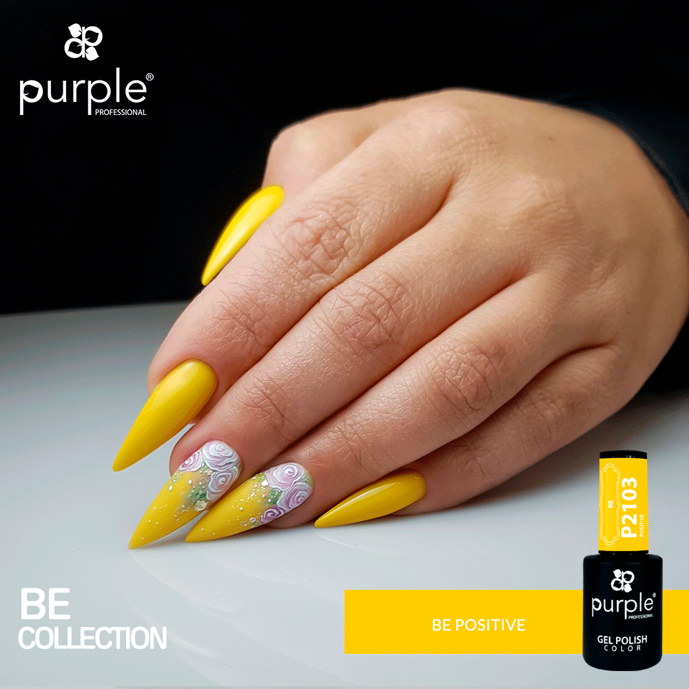 Gel Polish Be Positive - Pipa Cosmetics Purple Professional®