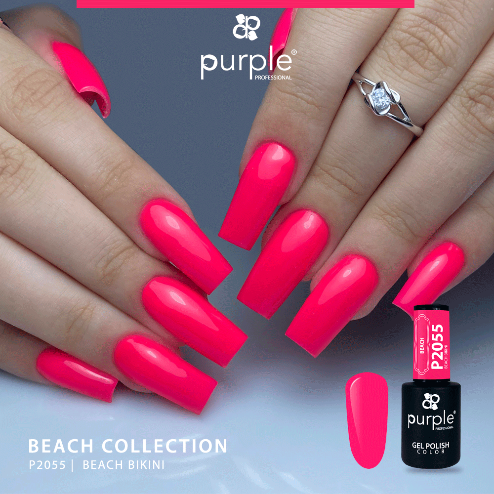 Gel Polish Beach Bikini - Pipa Cosmetics Purple Professional®