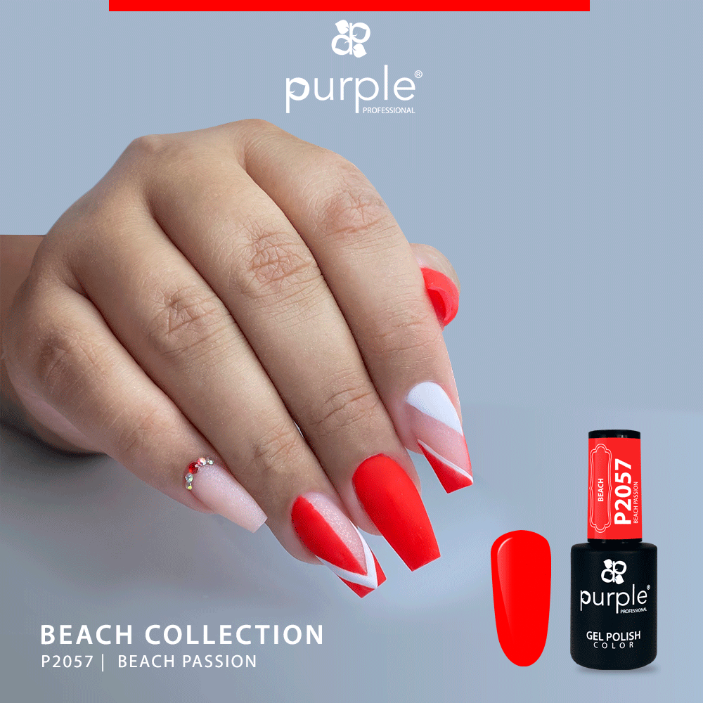 Gel Polish Beach Passion - Pipa Cosmetics Purple Professional®