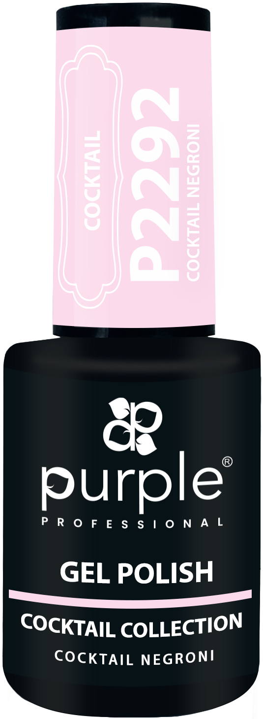 Gel Polish Cocktail Negroni - Pipa Cosmetics Purple Professional®