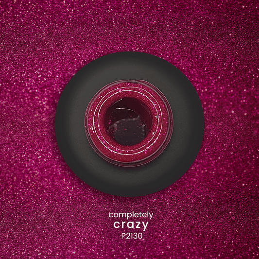 Gel Polish Completely Crazy glitter - Pipa Cosmetics Purple Professional®