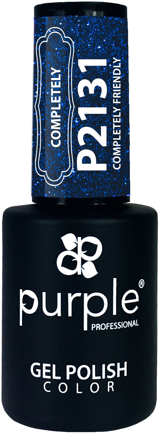 Gel Polish Completely Friendly glitter - Pipa Cosmetics Purple Professional®