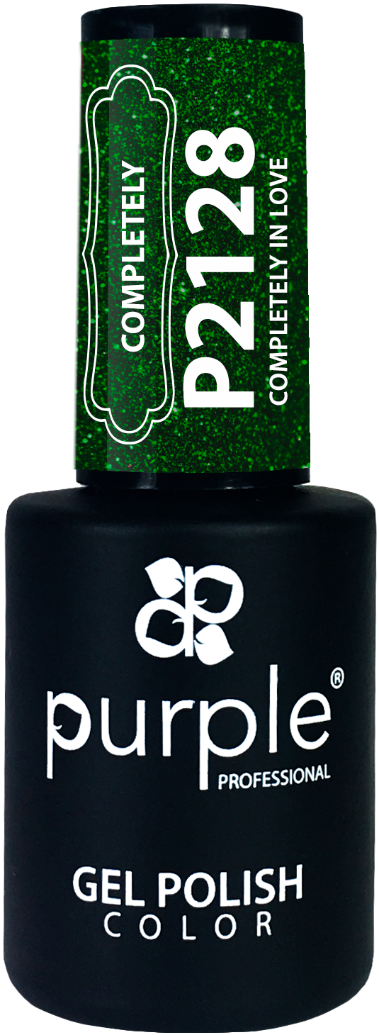 Gel Polish Completely in Love glitter - Pipa Cosmetics Purple Professional®
