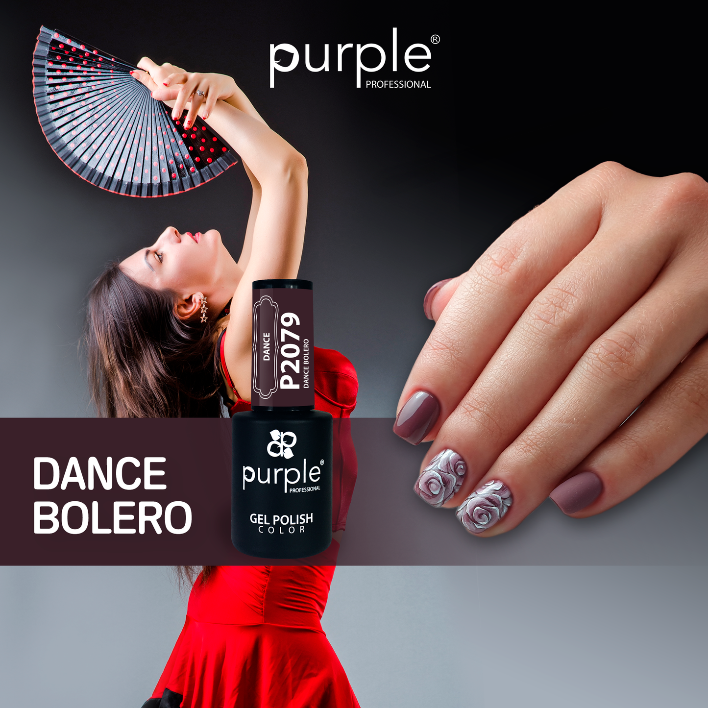 Gel Polish Dance Bolero - Pipa Cosmetics Purple Professional®
