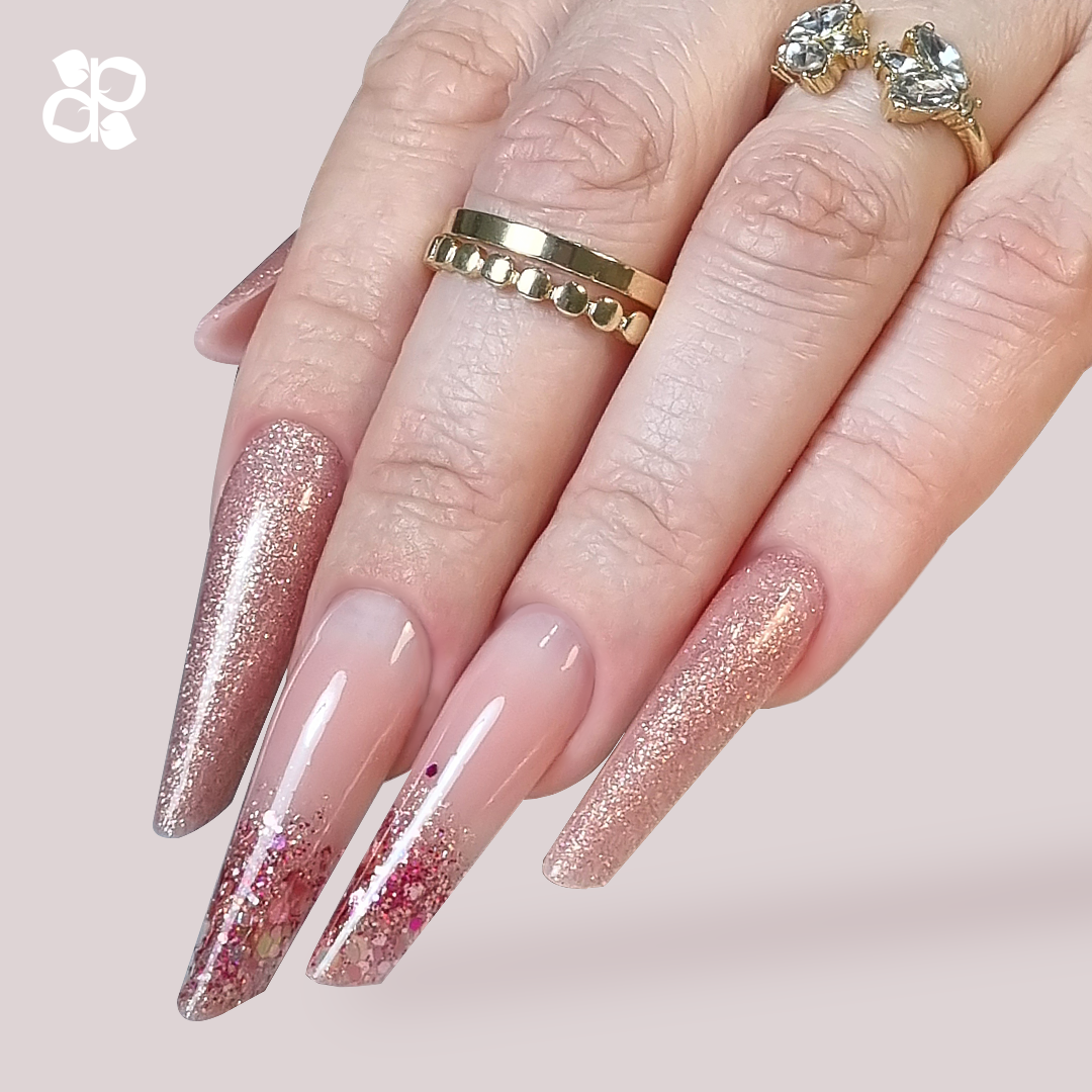 Gel Polish Dare to Live glitter - Pipa Cosmetics Purple Professional®