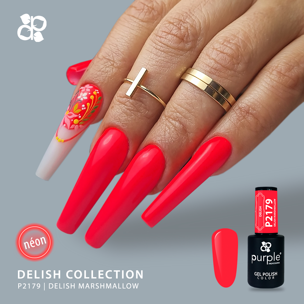 Gel Polish Delish Marshmallow - Pipa Cosmetics Purple Professional®