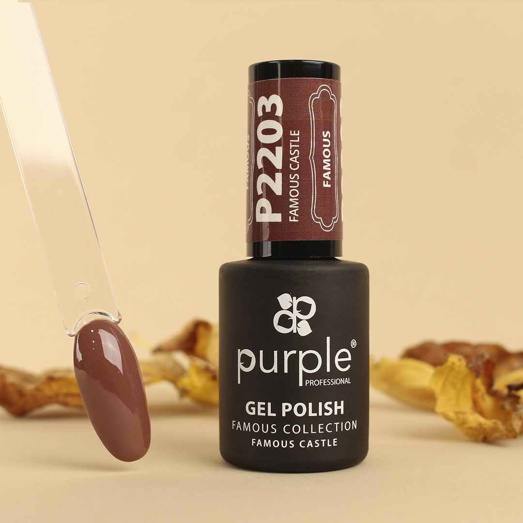 Gel Polish Famous Castle - Pipa Cosmetics Purple Professional®