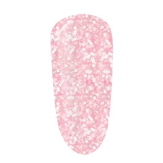 Gel Polish Fantastic Pink flakes - Pipa Cosmetics Purple Professional®