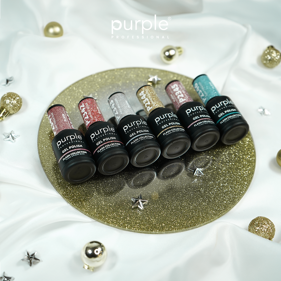 Gel Polish Flash Unique Nude - Pipa Cosmetics Purple Professional®