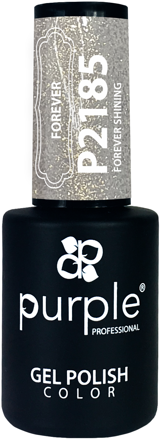 Gel Polish Forever Shining glitter - Pipa Cosmetics Purple Professional®