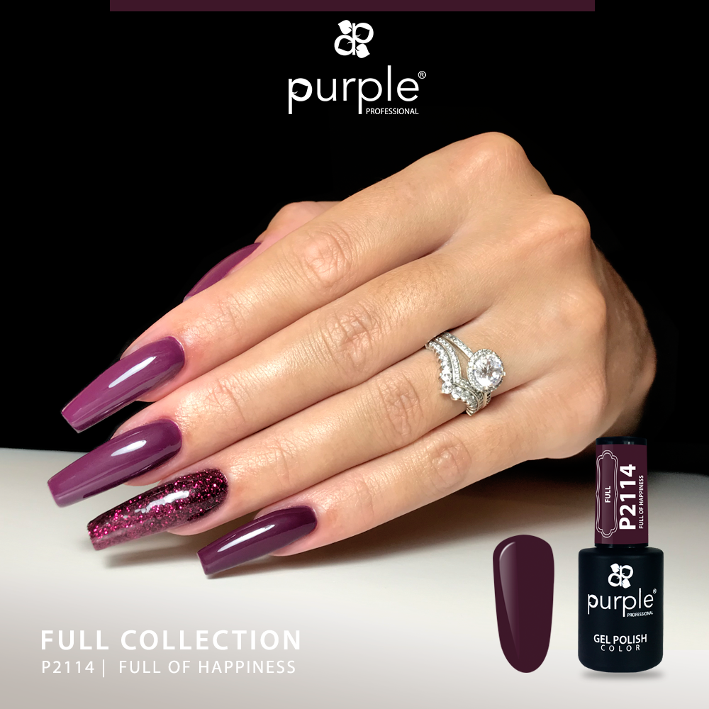 Gel Polish Full of Happiness - Pipa Cosmetics Purple Professional®