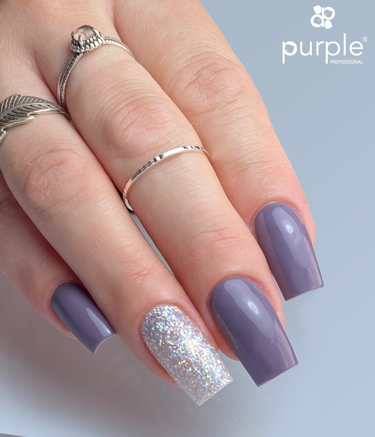 Gel Polish I Like Books - Pipa Cosmetics Purple Professional®