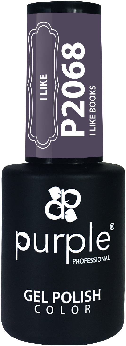 Gel Polish I Like Books - Pipa Cosmetics Purple Professional®