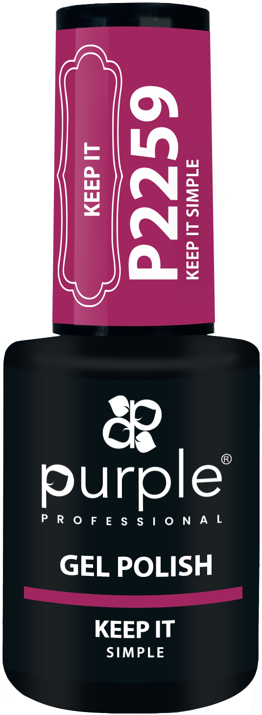 Gel Polish Keep It Simple - Pipa Cosmetics Purple Professional®