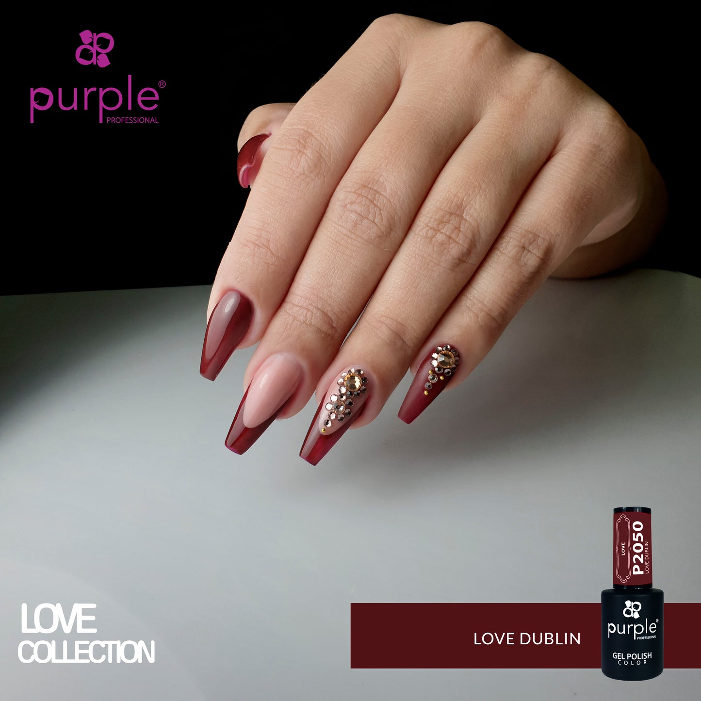 Gel Polish Love Dublin - Pipa Cosmetics Purple Professional®