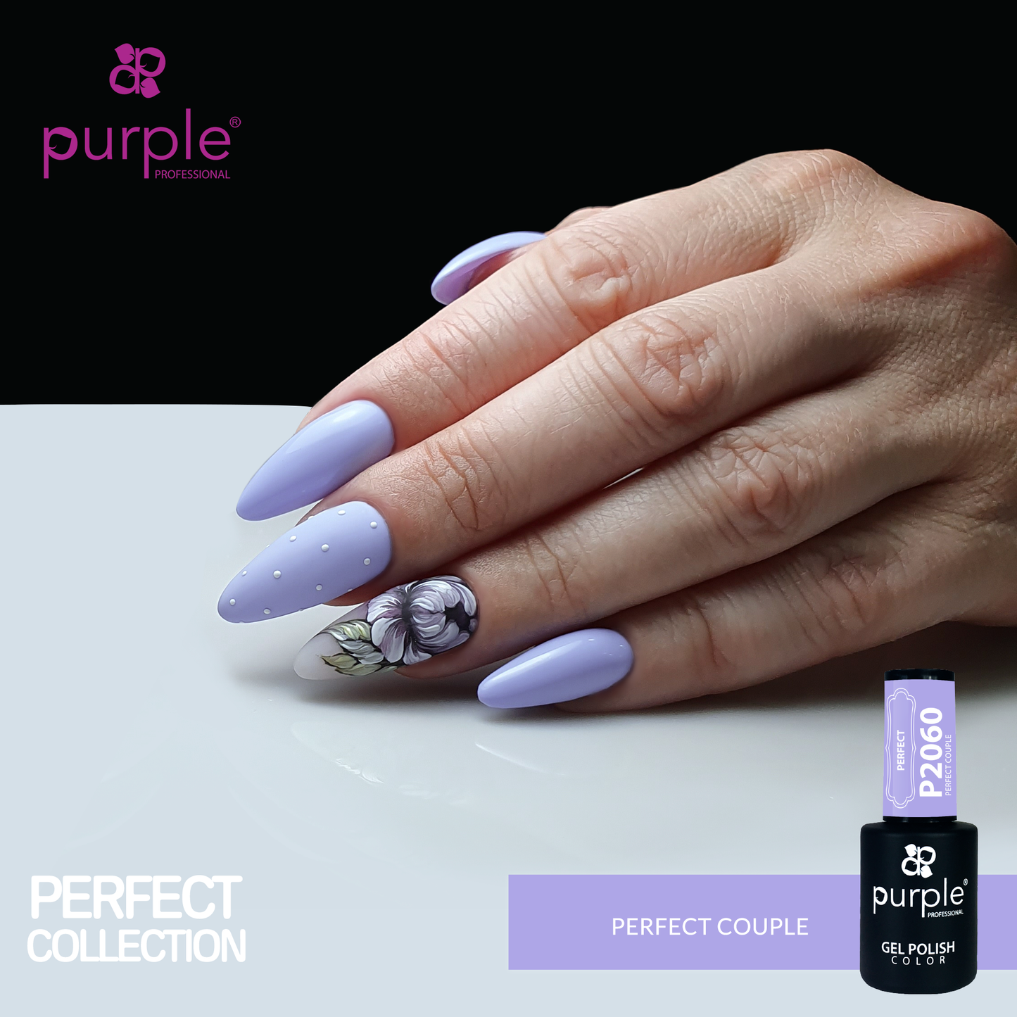 Gel Polish Perfect Couple - Pipa Cosmetics Purple Professional®