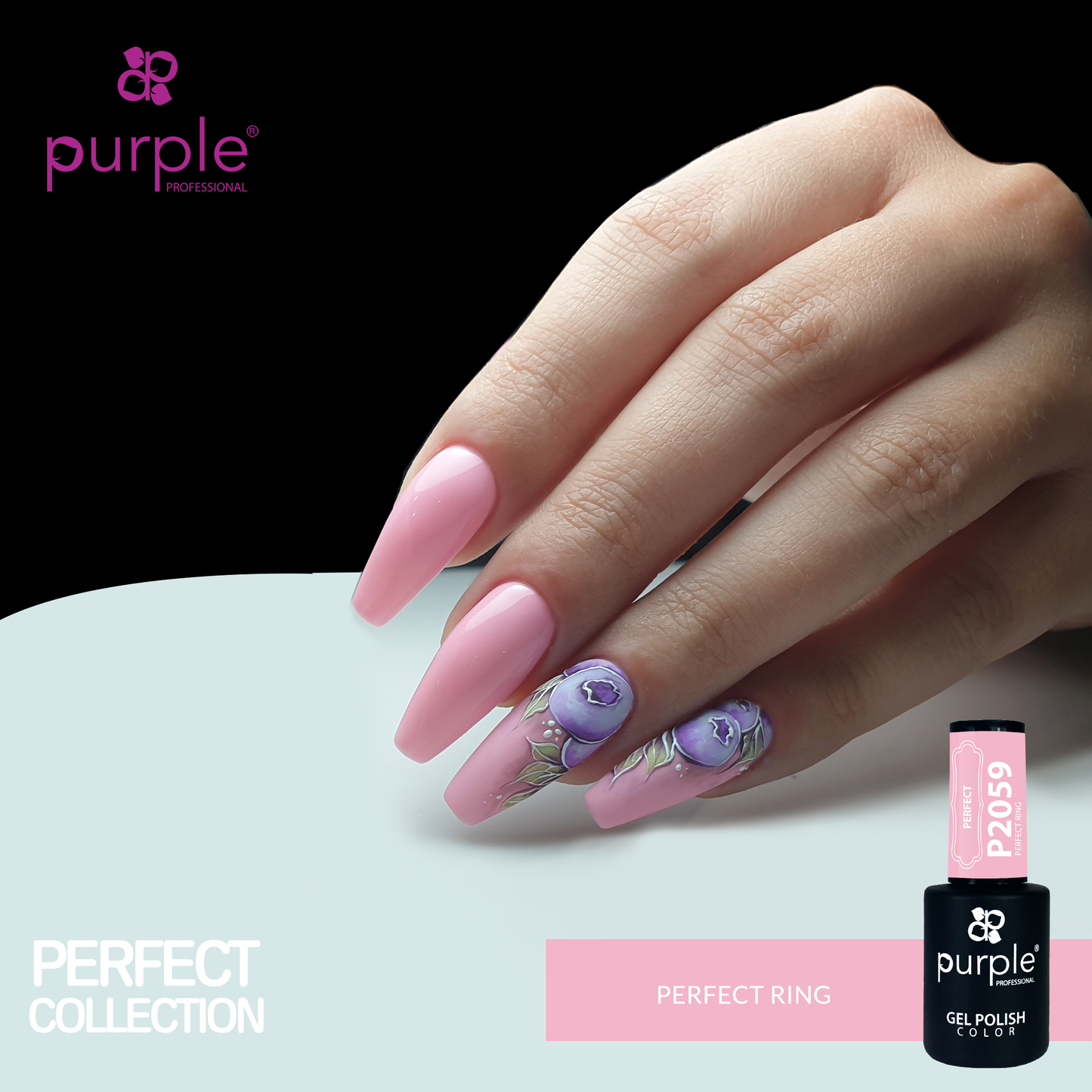 Gel Polish Perfect Ring - Pipa Cosmetics Purple Professional®