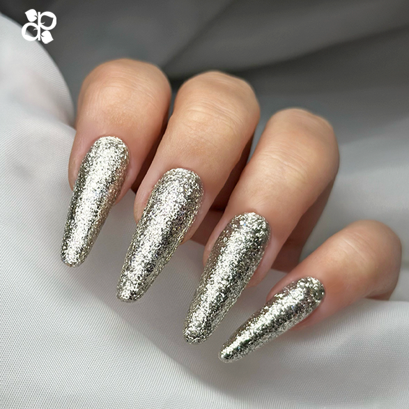 Gel Polish Precious Champagne glitter - Pipa Cosmetics Purple Professional®