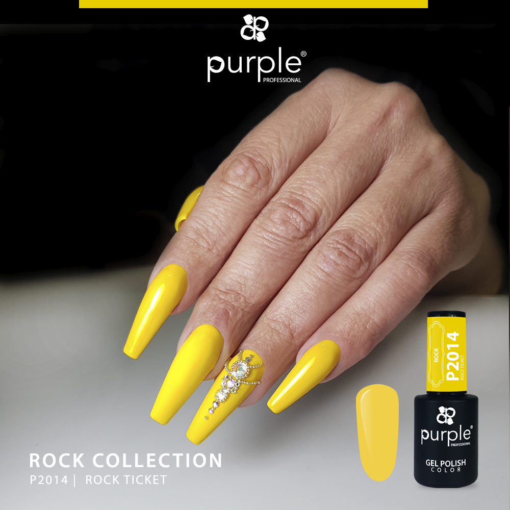 Gel Polish Rock Ticket - Pipa Cosmetics Purple Professional®