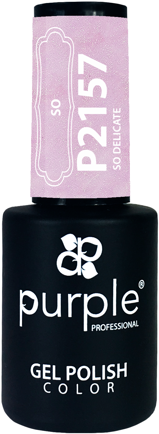 Gel Polish So Delicate glitter - Pipa Cosmetics Purple Professional®